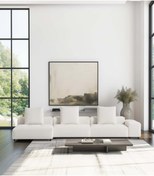Resim BEKALIVING Fausto Comfort Köşe Koltuk Bej Üç Modül 