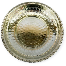 Resim 15 Cm Bakır Meze Tabağı 