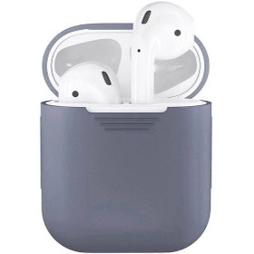 Resim Wozlo Apple Uyumlu AirPods 1. Ve 2. Nesil Silikon Koruma Kılıfı - Silikon Koruyucu Kılıf - Lavanta 