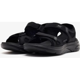 Resim Skechers Go Walk Arch Fit 2.0 Sandal Erkek Siyah Sandalet 229309 Bbk 
