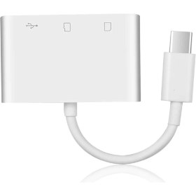 Resim Alfais 5232 USB Type-C Kart Okuyucu – Hızlı Veri Transferi, SD/MicroSD/TF Kart Desteği, Tak Çalıştır Özellikli 