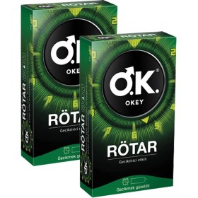 Resim Okey 2 Kutu Rötar Etkili Prezervatif 10'Lu 