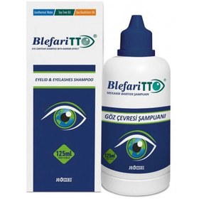 Resim TTO Blepharitto Göz Çevresi Şampuanı 125 ml 