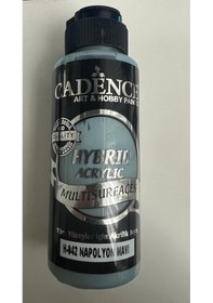 Resim Cadence Hybrıd Acrylıc Multısurface 120 Ml Napolyon Mavi 