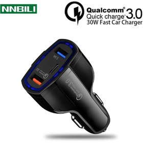 Resim 30w Usb Araç Şarj Cihazı C Tipi Hızlı Şarj Telefon Adaptörü İphone Uyumlu 13 12 11 Pro Max Redmi Huawei Samsung S21 S22 Telefon Şarj Cihazı 