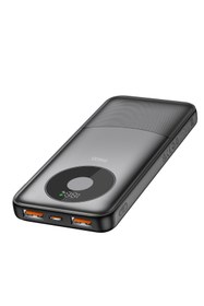 Resim Phixi Force P19 10000mAh Powerbank - 22.5W Hızlı Şarj Dual USB Taşınabilir Şarj Cihazı 