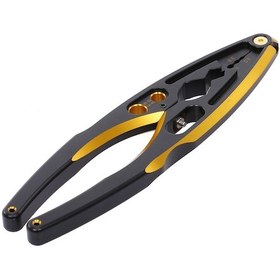 Resim Ximistore9 Alüminyum Rc Araba Amortisör Montaj-çıkarma Aracı Siyah Altın , 1/10-1/8 Ölçekli, Hafif Ve Dayanıklı 