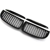 Resim Bmw E90 Parlak Siyah Panjur Set 
