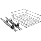 Resim Huzur 500x500x130 mm Bağımsız Frenli Raylı Çekmece (H 2105) 