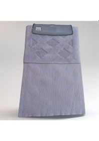 Resim Özdilek Tufting Lima 2'li Banyo Paspası Gri Çok Renkli 