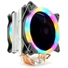 Resim Snowman T6 CPU Soğutucu Fan Rainbow 