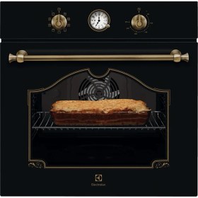 Resim Electrolux EOA5220FOR Surroundcook Katalitik Temizlemeli 72 L Multifonksiyonel Rustik Cam Ankastre Fırın Siyah 