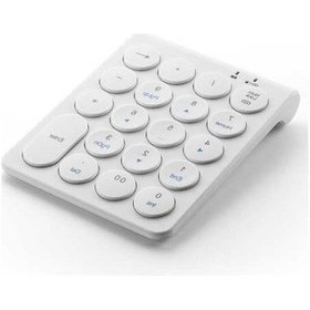 Resim Wholesale00 F66 Kablosuz Bluetooth Numpad, Finansal Muhasebe İçin Şarj Edilebilir Sayısal Tuş Takımı 