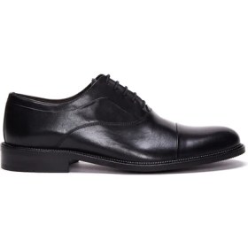 Resim Derimod Erkek Siyah Bağcıklı Deri Klasik Ayakkabı 25WFD600018 