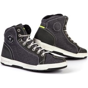 Resim Stylmartin Kansas Wp Sneakers Motosiklet Botu Kısa Mavi 