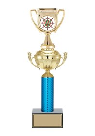 Resim Odak Kupa - Figürlü Kupalar - Kupa Figürlü Kupalar Fg-052 A - 42 Cm Altın - Beyaz 