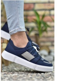 Resim Riccon Lacivert Beyaz Erkek Sneaker 00122023-Lacivert 