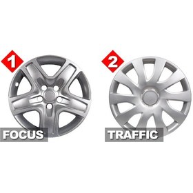 Resim Jant Kapağı Takımı 16" - 2 Farklı Model - Kırılmaz 