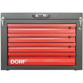 Resim Dorf 4 Çekmeceli Araç İçi Takım Çantası Alet Takım Sandığı 