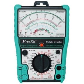 Resim Proskit Mt-2208 Korumalı Analog Multimetre Ölçü Aleti 