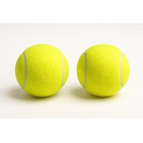 Resim markentegra 2'li Orta Boy Tenis Topu - 7.5 cm, Dayanıklı Oyun ve Eğitim 