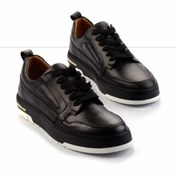 Resim Bambi Siyah Hakiki Deri Erkek Sneaker E01463410603 