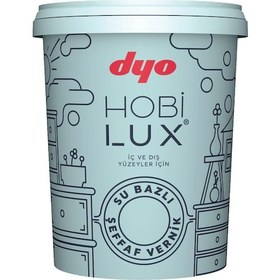 Resim Dyo Hobilux Şeffaf Vernik Parlak 0.4 Lt 