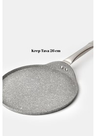 Resim Urla Krep Tava Gri 26 Cm Gri 