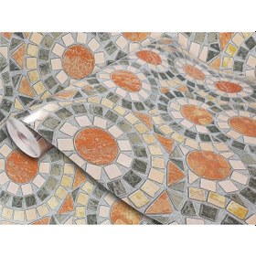 Resim D-C-Fix 446-3126 Kendinden Yapışkanlı Çini Desen Folyo (45Cm X 2M 