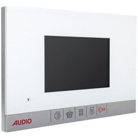 Resim AUDİO AUDIO 001182 4.3'' Görüntülü Diafon Bus Plus (Mekanik Butonlu Handsfree) Beyaz 