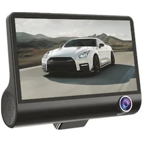 Resim Çift Lens Araç Güvenlik Kamerası G Sensörlü Full Hd 