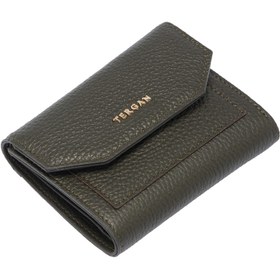 Resim Yeşil Deri Kadın Cüzdan - S1CB00005809-T7N 