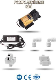 Resim Su Arıtma Cihazı Pompa 75 Gpd (Motor) Yenileme Kiti 