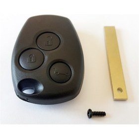 Resim Renault Kangoo Dacia Kumanda Kabı 3 Tuşlu Pantograf Uçlu 