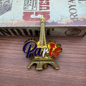 Resim 2025 Yeni En Çok Satan Fransız Paris Romantik Manyetik Buzdolabı Posteri Eyfel Kulesi Zafer Takı Çinko Alaşım Hatıra Yüksek Kalite Seyahat Sanatı Yaratıcı Ev Dekorasyonu Poster Lüks Hediye Seti Koleksiyon ve Hediye Verme İçin Temel 