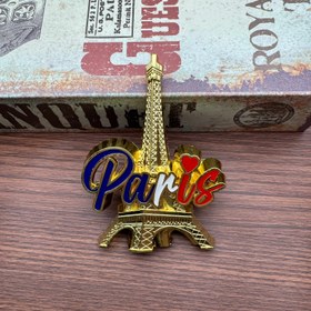 Resim 2025 Yeni En Çok Satan Fransız Paris Romantik Manyetik Buzdolabı Posteri Eyfel Kulesi Zafer Takı Çinko Alaşım Hatıra Yüksek Kalite Seyahat Sanatı Yaratıcı Ev Dekorasyonu Poster Lüks Hediye Seti Koleksiyon ve Hediye Verme İçin Temel 