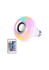 Resim Zhltech Rgb Kumandalı Bluetooth Lamba Çok Renkli 