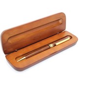 Resim Ahşap Kutulu Tükenmez Kalem Model 4 