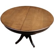 Resim Bengimobilya Baba Ayak Masa Kayın Kaplama Mdf Tabla Ihlamur Ağacı Ayak. 120 Cm 