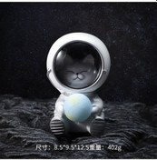 Resim Teltree Uzaylı Şekilli Led Masa Lambası - Ev Dekorasyonu İçin Modern Ve Şık Aydınlatma Beyaz 