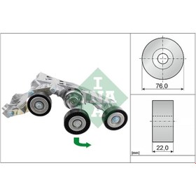 Resim INA 534 0338 10 V KAYIŞ GERGİSİ KOMPLE 