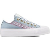 Resim Converse Chuck Taylor All Star Kadın Günlük Ayakkabı A12051C Mavi 