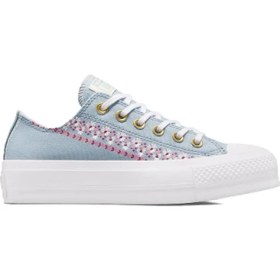 Resim Converse Chuck Taylor All Star Kadın Günlük Ayakkabı A12051C Mavi 