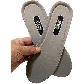 Resim Ayakcenter Shoex Gri Memory Foam Insole Ayakkabı Tabanlık Gri 