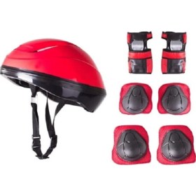 Resim Top Rock Store Çocuk Kask Dizlik Dirseklik Koruyucu Set 7 Parça 