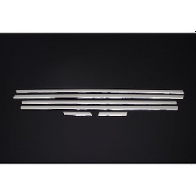 Resim Fiat Grande Punto Uyumlu Cam Çıtası 6 Parça 2005 Üzeri Paslanmaz Krom 