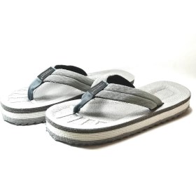 Resim Onlo Ayakkabı Gri & Siyah & Haki Eva Taban Erkek Parmak Arası Terlik 