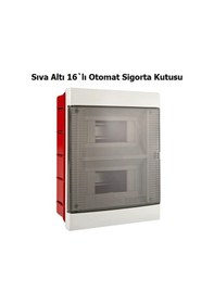 Resim Sıva Altı 16`lı Otomat Sigorta Kutusu 