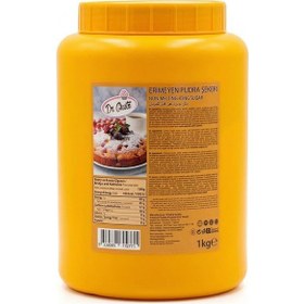 Resim Erimeyen Pudra Şekeri 1 Kg Isıya Dayanıklı Pasta Ve Tatlı Süsleme Pudra Şekeri 