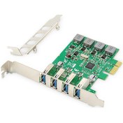 Resim Assmann Digitus DS-30226 4 Port USB 3.0 Pci Express USB Kart Çoklayıcı 